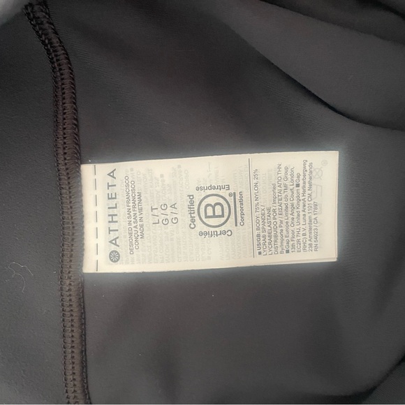 Athleta gray flare leggings in large/tall - Picture 4 of 6